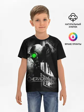 Детская базовая футболка / Chernobylite