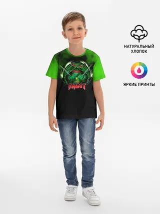 Детская базовая футболка / TMNT Рафаэль