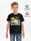 Детская базовая футболка / Pikachu PUBG