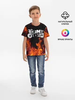 Детская базовая футболка / Blink 182
