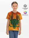 Детская базовая футболка / Японский дракон | Japanese Dragon
