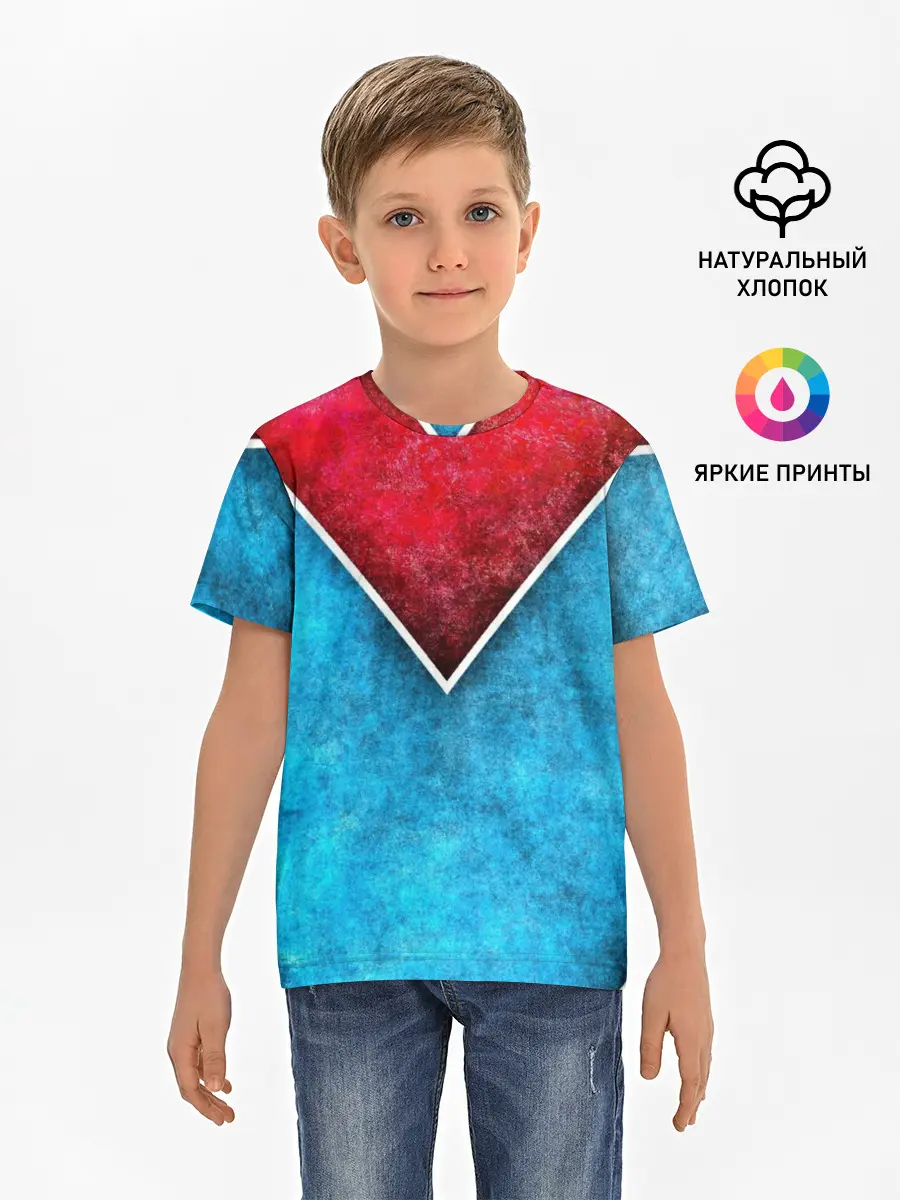 Детская базовая футболка / Grunge