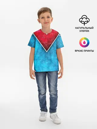 Детская базовая футболка / Grunge