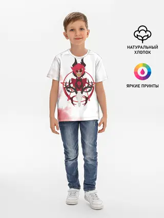 Детская базовая футболка / Hazbin Hotel