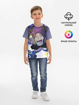 Детская базовая футболка / Нацу