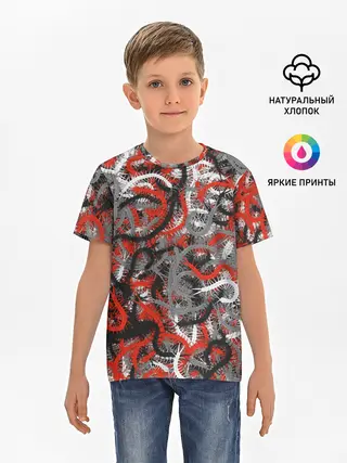 Детская базовая футболка / Сколопендры