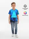 Детская базовая футболка / ГОРОД В НЕОНЕ