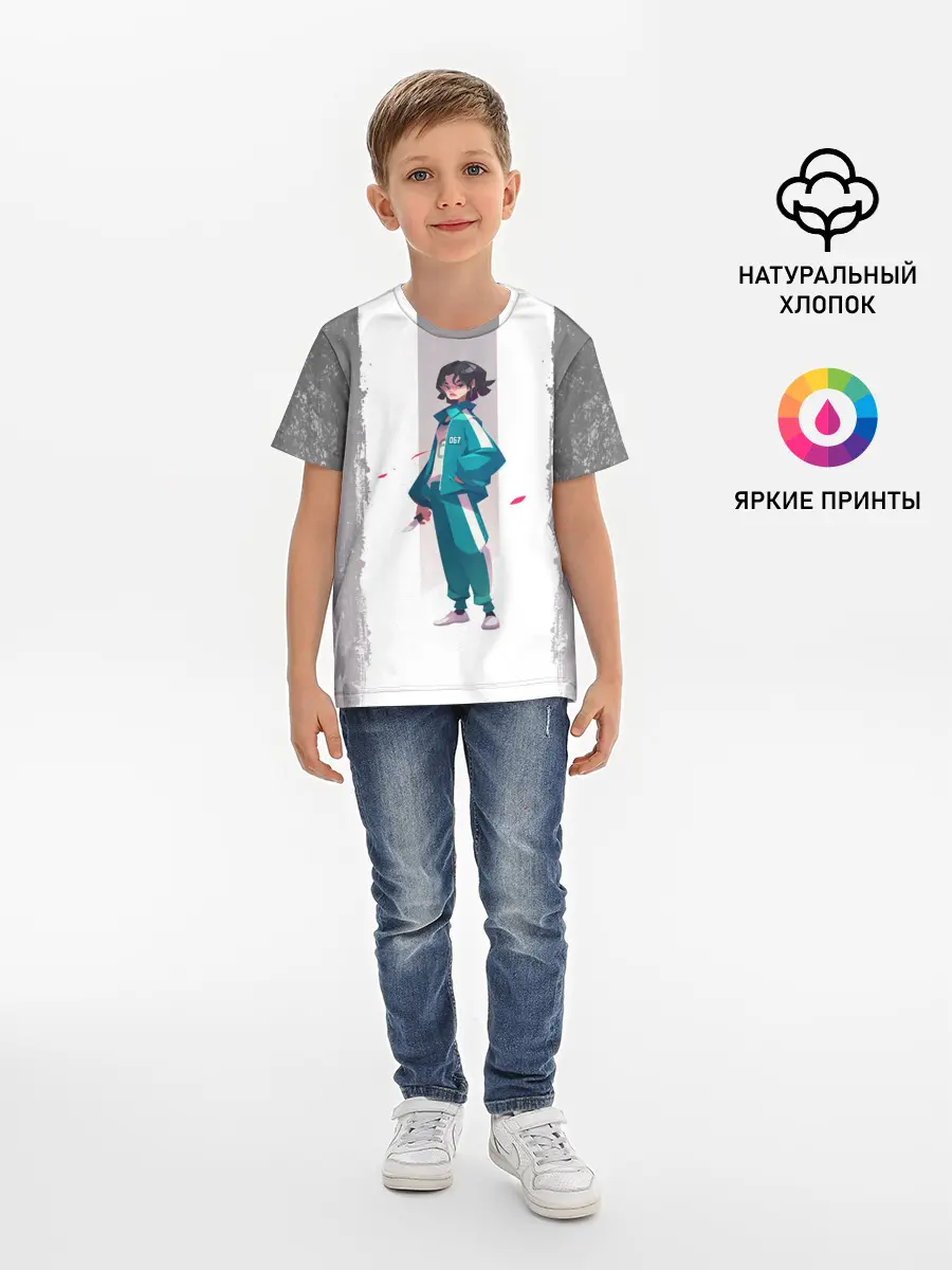 Детская базовая футболка / 067 | Кан Сэ Бёк