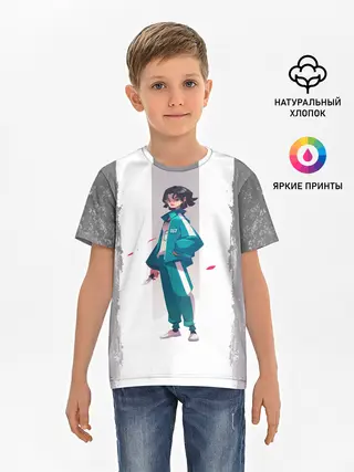 Детская базовая футболка / 067 | Кан Сэ Бёк