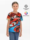 Детская базовая футболка / CS GO Hyper Beast