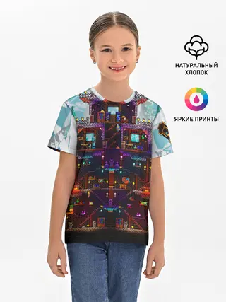 Детская базовая футболка / Terraria