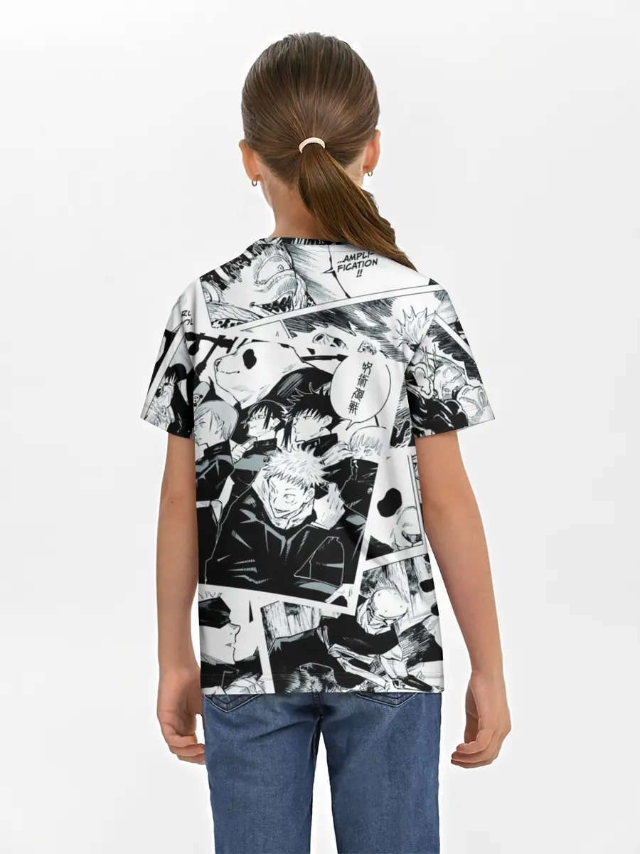 Детская базовая футболка / Магическая битва / Jujutsu Kaisen