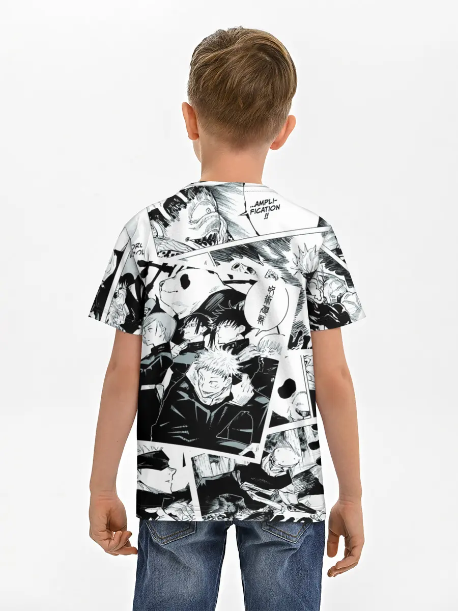 Детская базовая футболка / Магическая битва / Jujutsu Kaisen