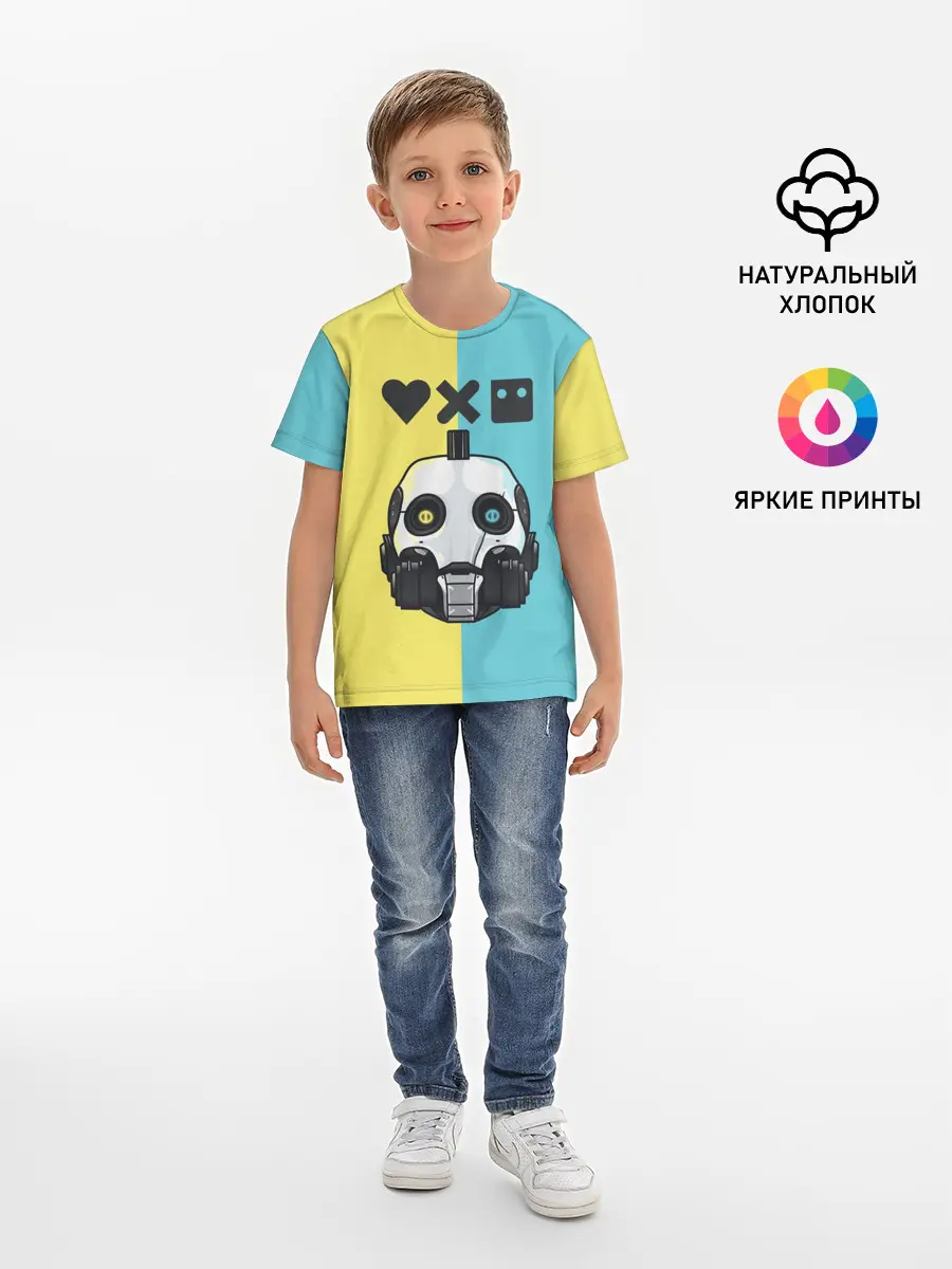 Детская базовая футболка / XBOT 4000 | Love, Death and Robots