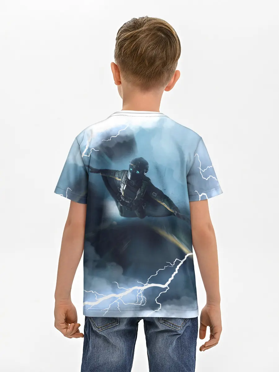 Детская базовая футболка / WINGSUIT | BATTLEFIELD 2042