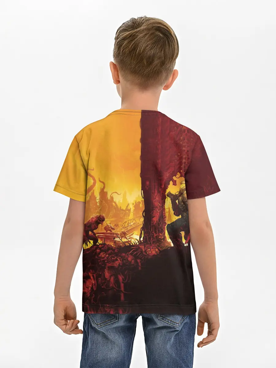 Детская базовая футболка / DOOM eternal 2020