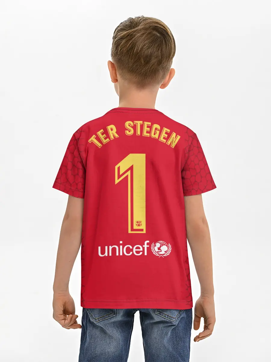 Детская базовая футболка / Тер Штеген Вратарская