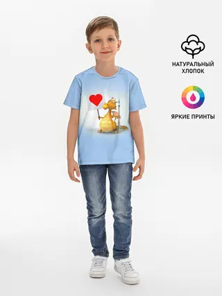 Детская базовая футболка / Dragon doc | Доктор драго