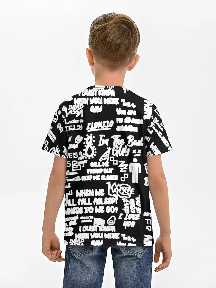 Детская базовая футболка / BILLIE EILISH BLACK