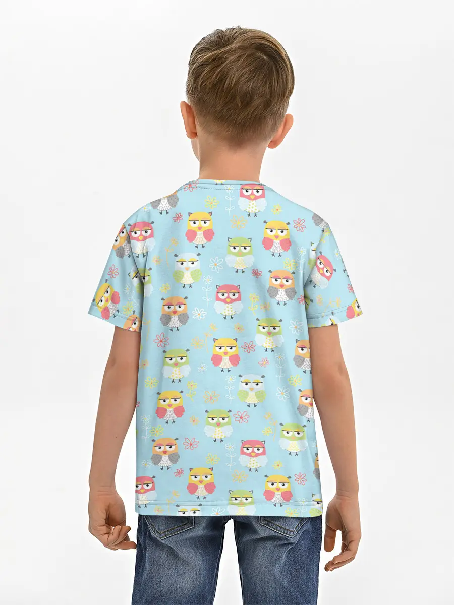 Детская базовая футболка / Совята