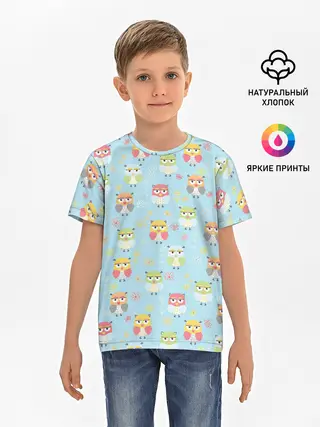 Детская базовая футболка / Совята