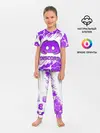 Детская пижама с брюками / DISCORD / ДИСКОРД / ТРЕЩИНЫ