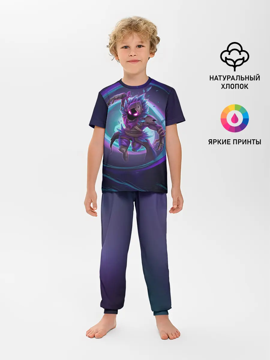 Детская пижама с брюками / Ворон