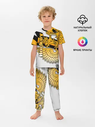 Детская пижама с брюками / Hockey