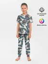 Детская пижама с брюками / Тихие тропики