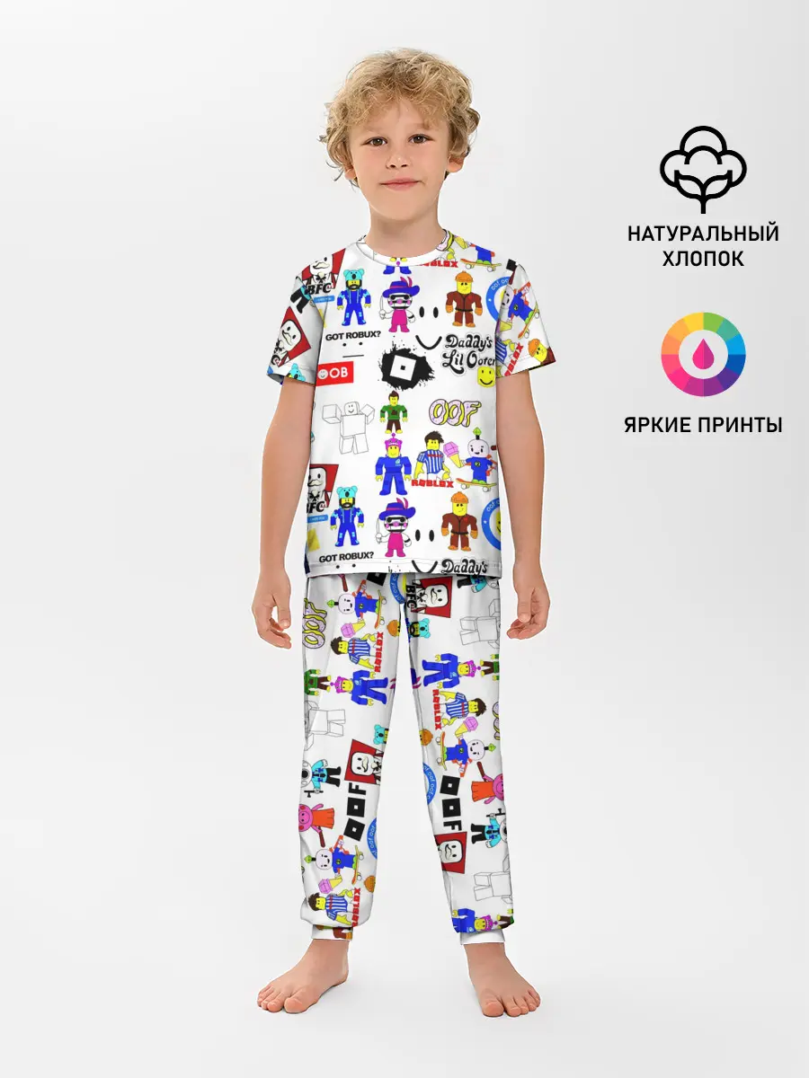 Детская пижама с брюками / ROBLOX