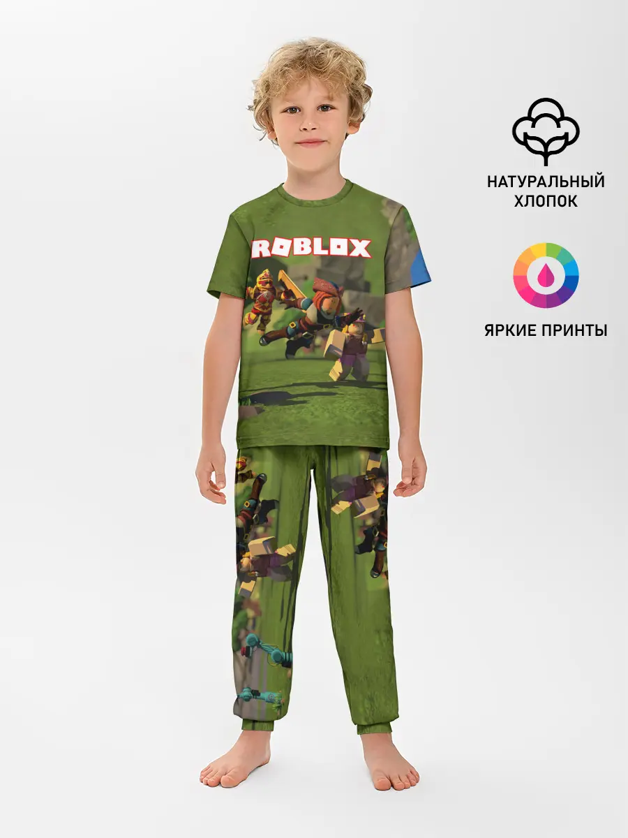 Детская пижама с брюками / ROBLOX