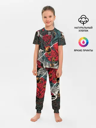 Детская пижама с брюками / БОГ ГРОМА РАЙДЗИН