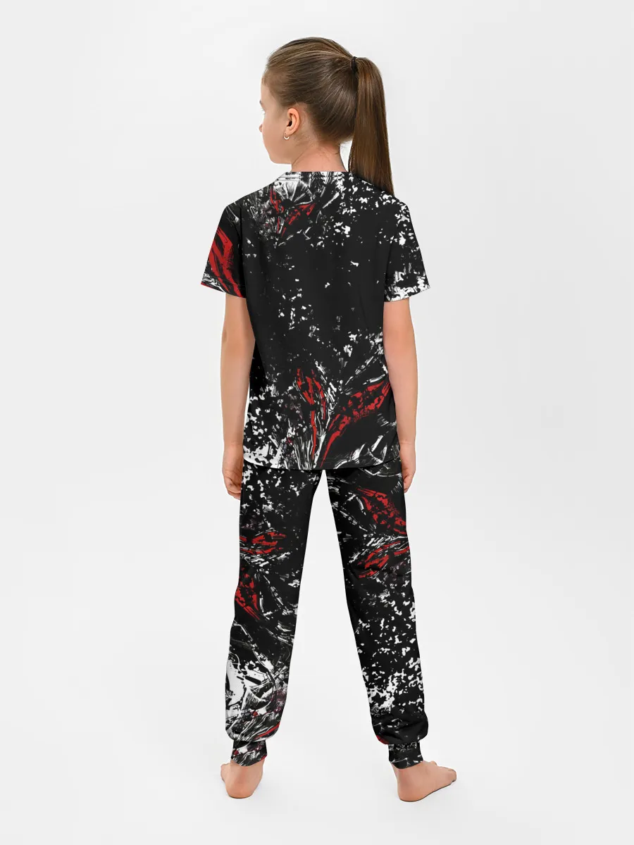 Детская пижама с брюками / Берсерк Черная маска