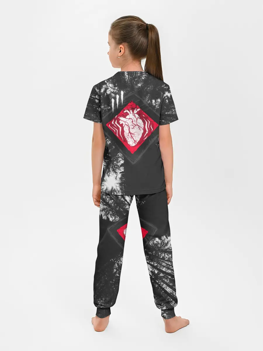 Детская пижама с брюками / DBD - beating heart