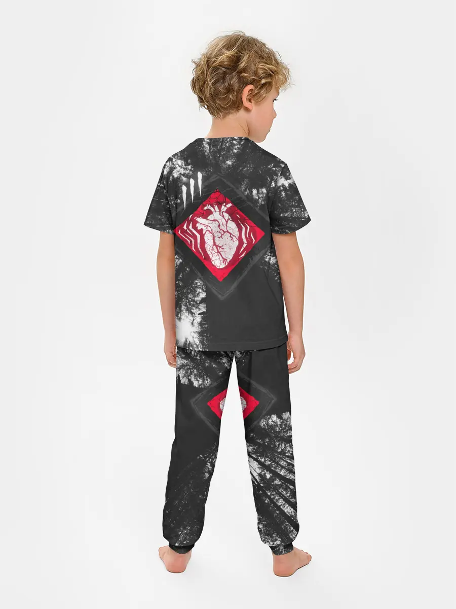 Детская пижама с брюками / DBD - beating heart