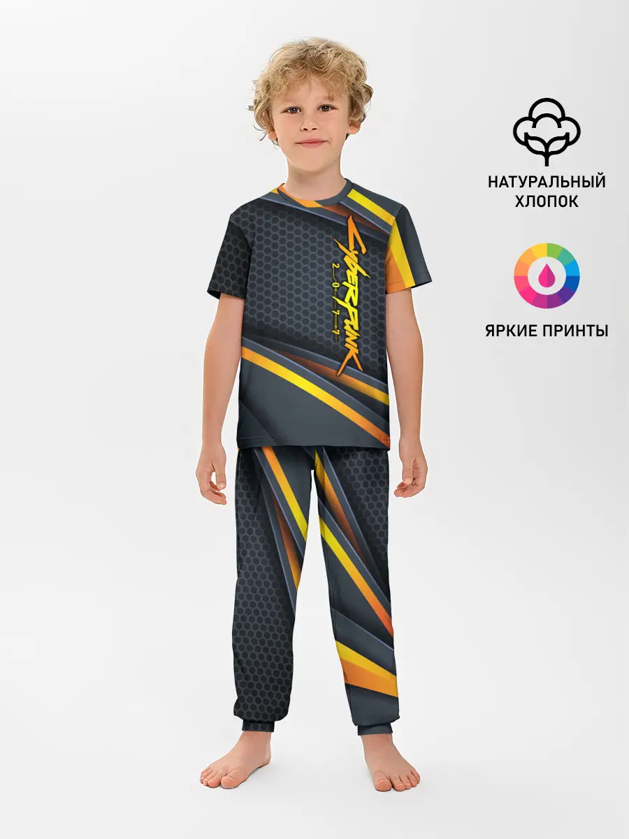 Детская пижама с брюками / Cyberpunk 2077