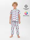 Детская пижама с брюками / Рыбки