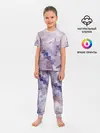 Детская пижама с брюками / Узор Мозаика