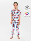 Детская пижама с брюками / РОССИЯ УЗОР