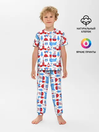 Детская пижама с брюками / РОССИЯ УЗОР