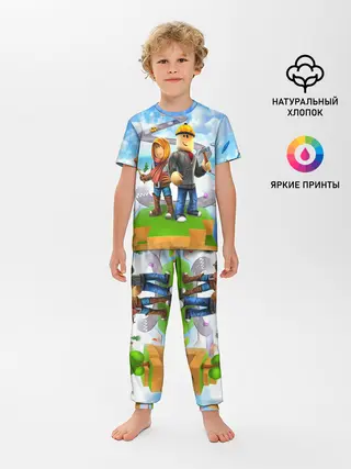 Детская пижама с брюками / ROBLOX