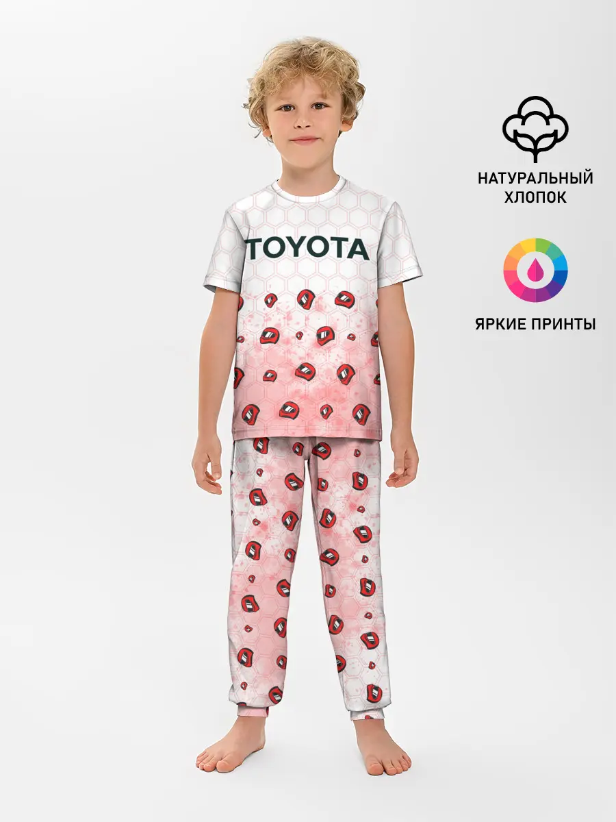 Детская пижама с брюками / Тойота - Racing
