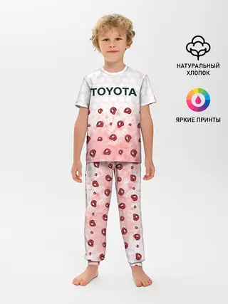 Детская пижама с брюками / Тойота - Racing