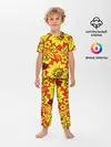 Детская пижама с брюками / Хохлома