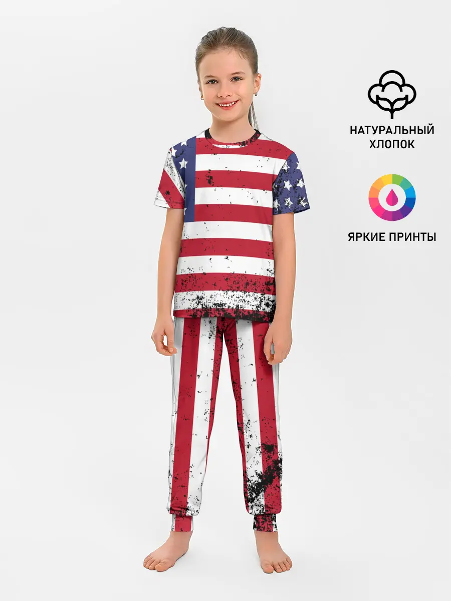 Детская пижама с брюками / США