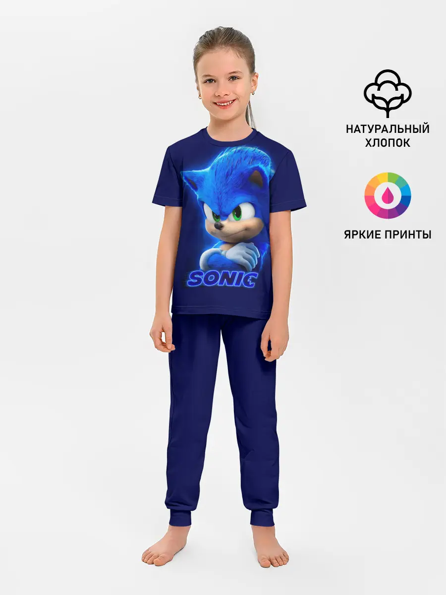 Детская пижама с брюками / SONIC
