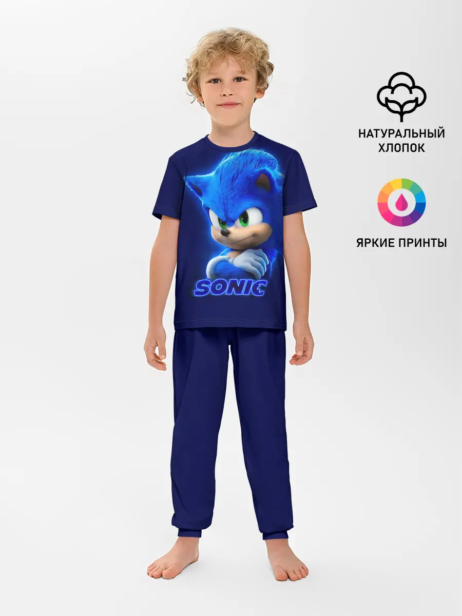Детская пижама с брюками / SONIC
