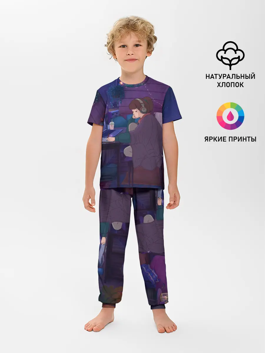 Детская пижама с брюками / ЛЕТО