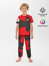 Детская пижама с брюками / BARCELONA SPORT RED