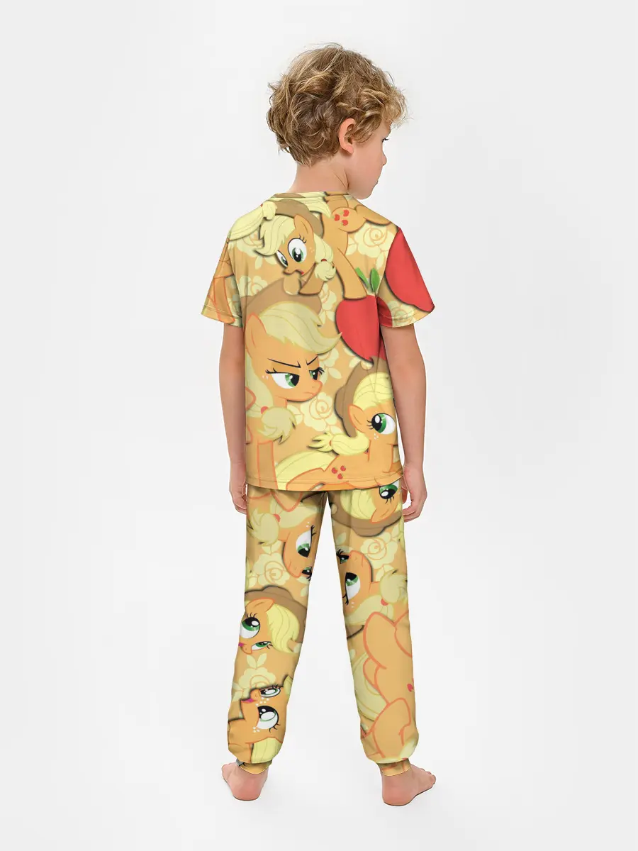 Детская пижама с брюками / Applejack pattern